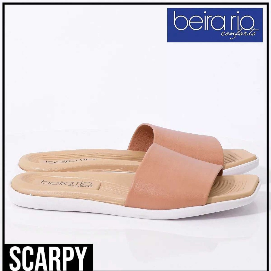 Sandalen Scrapy | Zapatos Mujer Beira Rio Sandalia Ojota Pelica Scarpy