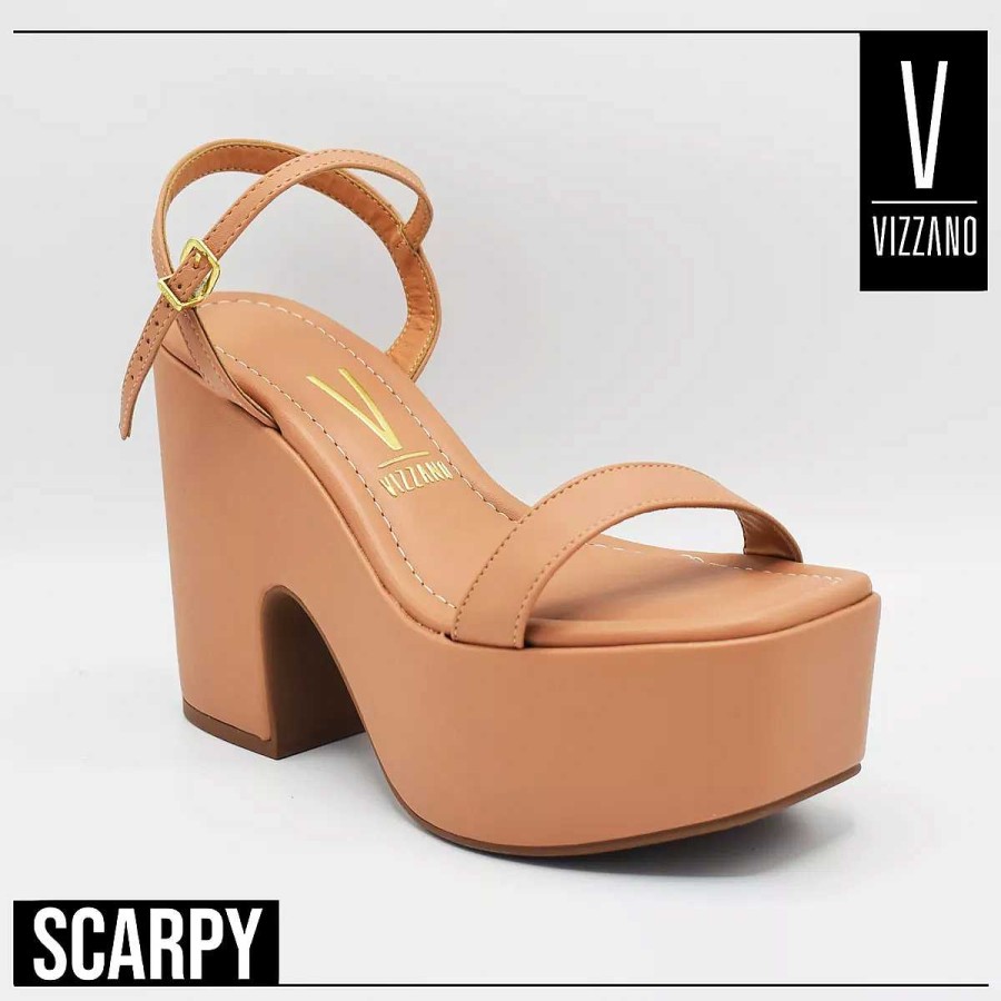 Sandalen Scrapy | Sandalia Mujer Vizzano W/Pulsera Platform Eco-Leer Scarpy