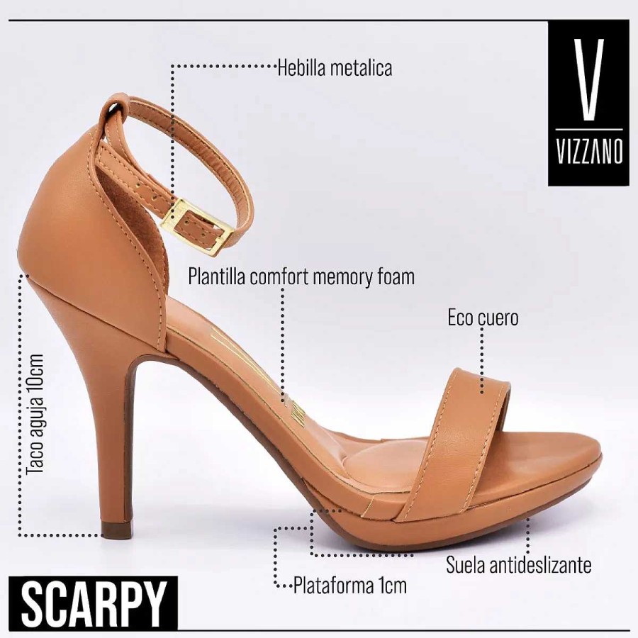 Sandalen Scrapy | Vizzano Sandalia Fiesta Napa Plantilla Zachte Scarpy-Schoenen