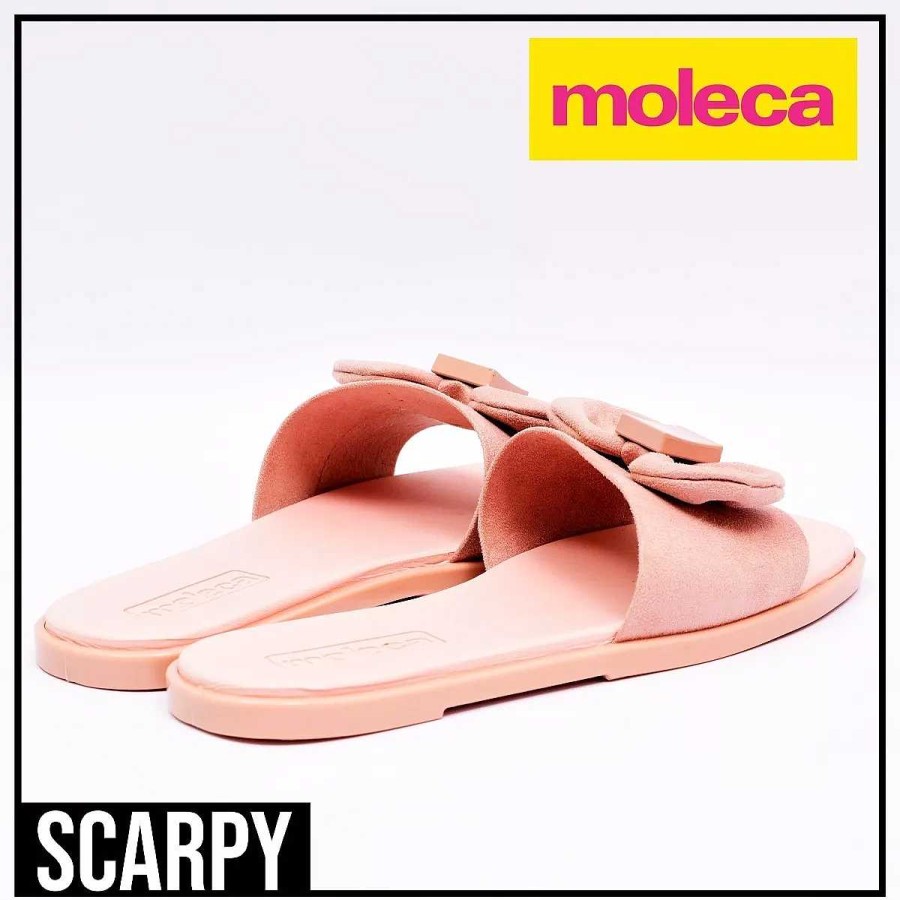 Chatita'S Scrapy | Mujer Moleca-Sandalen Met Mono De Gamuza Scarpy