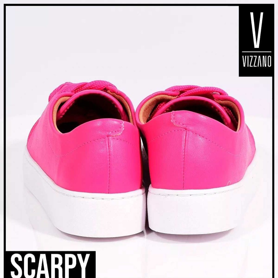 Sneakers Scrapy | Damessneakers Vizzano Eco-Leer Met Scarpy-Veters