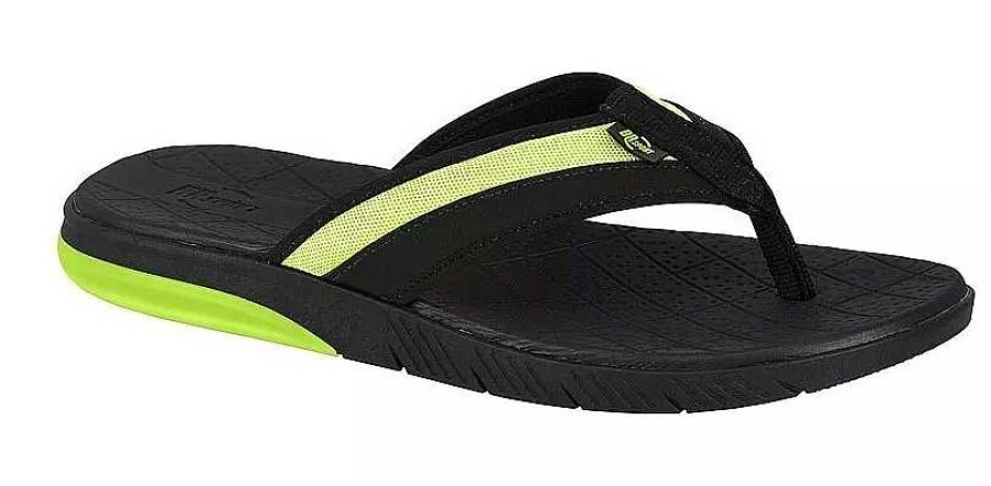 Man Scrapy | Herenslippers Br Sport Tweekleurige Scarpy Rubberen Zool En Strips