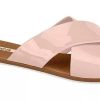 Sandalen Scrapy | Moleca Damessandalen Met Gekruiste Slippers Lakleer Scarpy