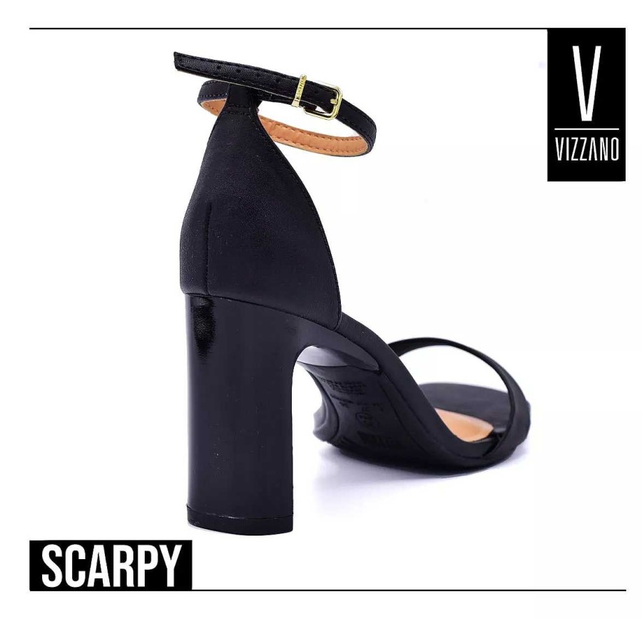 Stilleto'S En Platforms Scrapy | Vizzano Eco-Leren Damessandalen Met Hak Van 8,5 Cm Scarpy