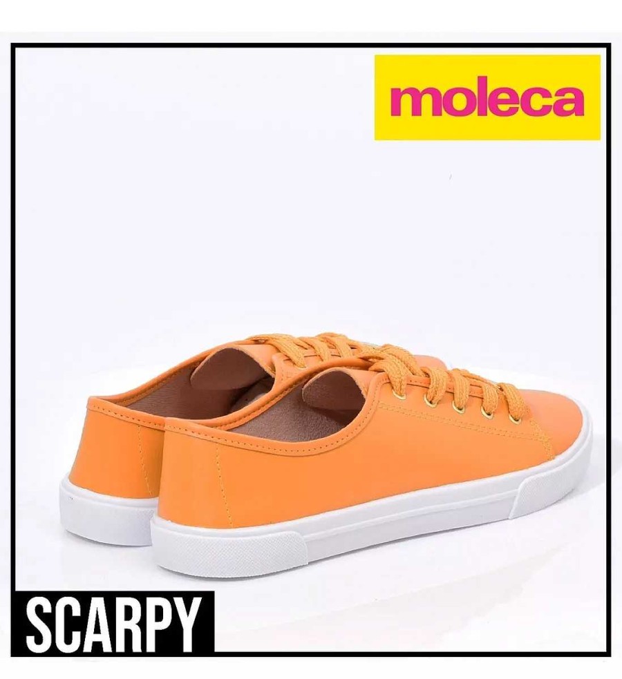 Sneakers Scrapy | Eco-Leer Moleca-Sneakers Voor Dames Met Comfortabele Scarpy-Binnenzool