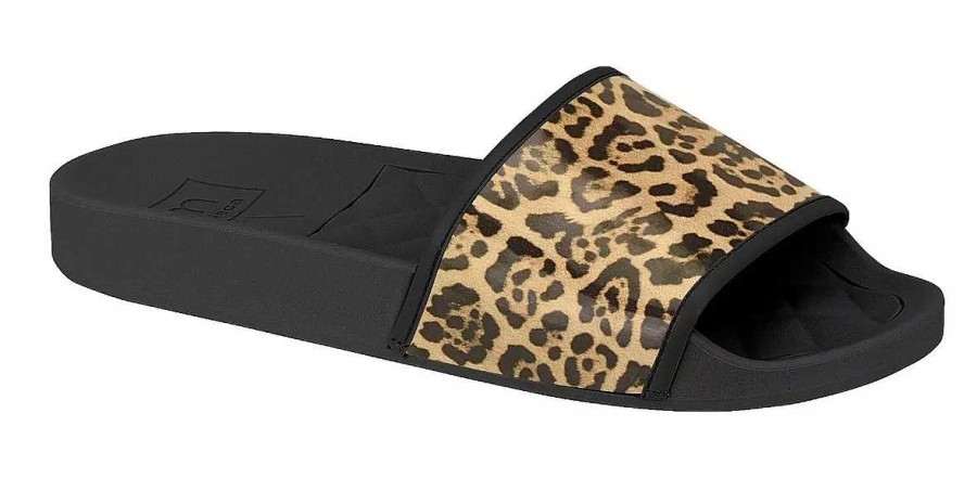 Sandalen Scrapy | Damesschoen Ojota Moleca Eco Leather Animal Print Van Scarpy