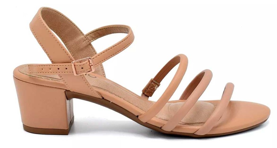 Sandalen Scrapy | Damessandaal Beira Rio Triple Strap Eco Leather Scarpy