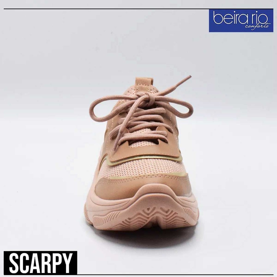 Sneakers Scrapy | Damessneaker Beira Rio-Sneakers Met Scarpy-Veters