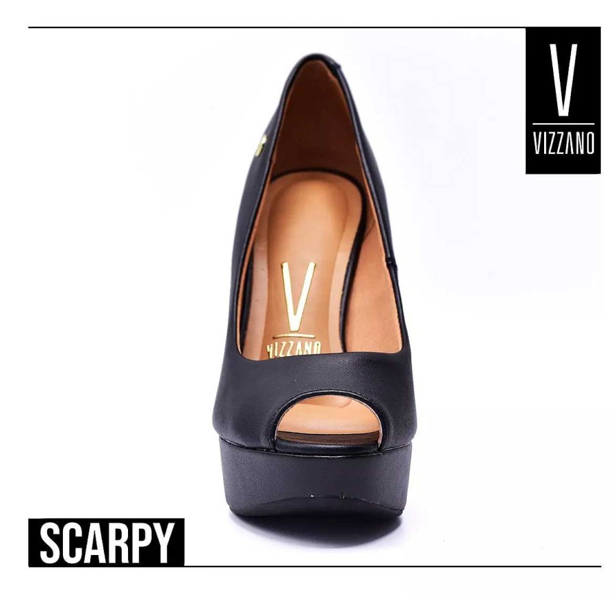 Stilleto'S En Platforms Scrapy | Stiletto'S Mujer Vizzano C/Plataforma Boca De Pez Scarpy