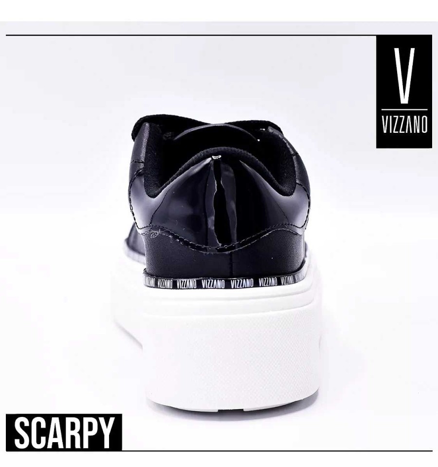 Sneakers Scrapy | Vizzano Eco-Leer Damessneakers Met Scarpy Comfort-Binnenzool