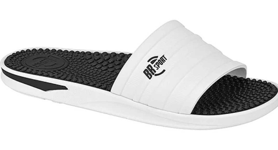 Man Scrapy | Herenslippers Br Sport Bicolor Rubberen Zool Scarpy