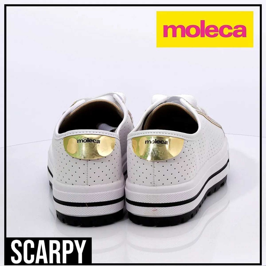 Sneakers Scrapy | Damessneakers Van Moleca-Stof Met Comfortabele Scarpy-Binnenzool