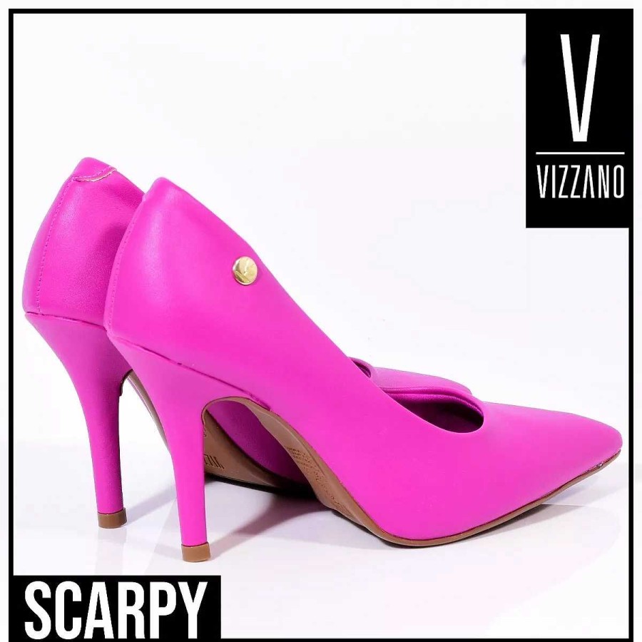 Stilleto'S En Platforms Scrapy | Zapatos Mujer Vizzano Stiletto Volledige Morado De Napa Scarpy