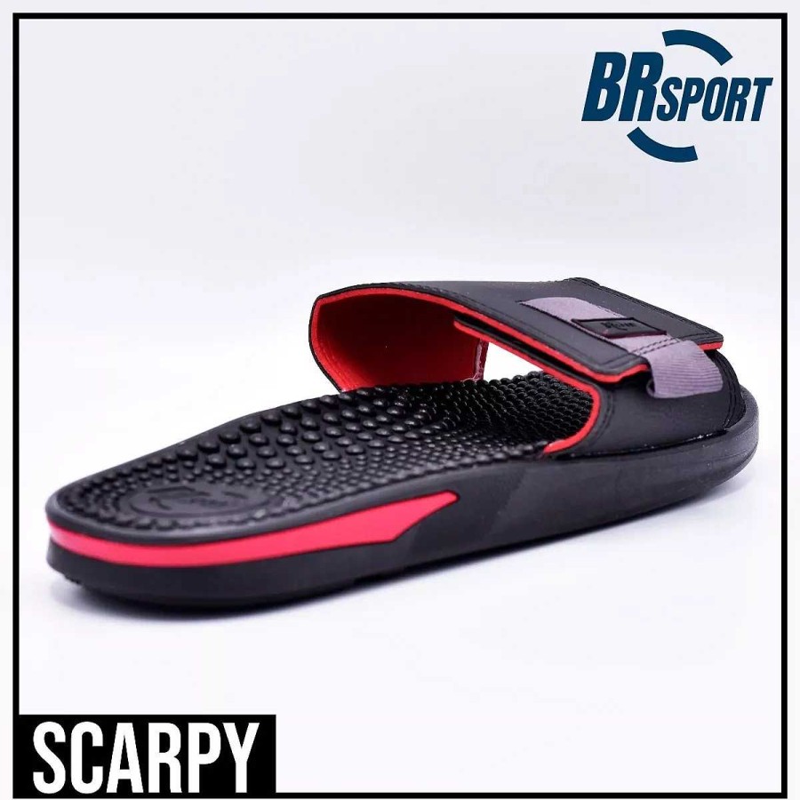 Man Scrapy | Herenslippers Br Sport Rubberen Zool Scarpy