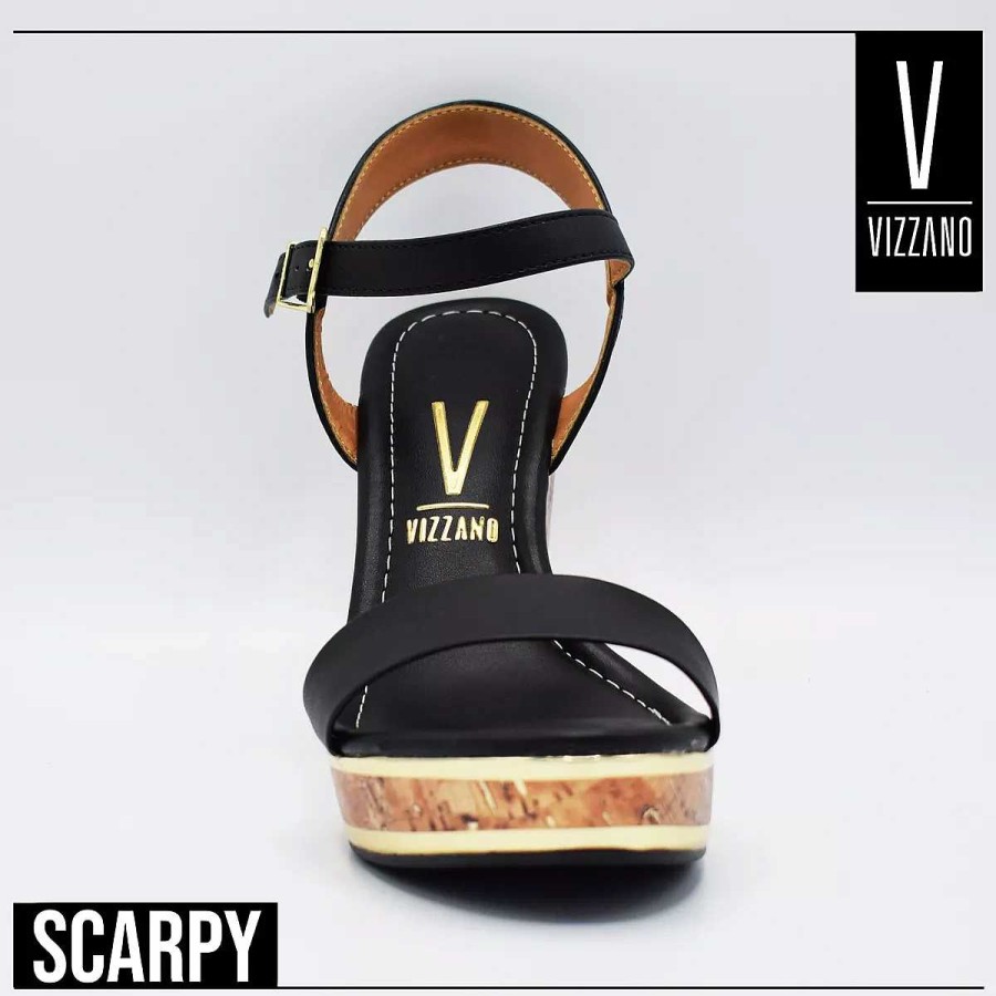 Sandalen Scrapy | Damesschoensandaal Vizzano Chinese Taco Cork Napa Scarpy